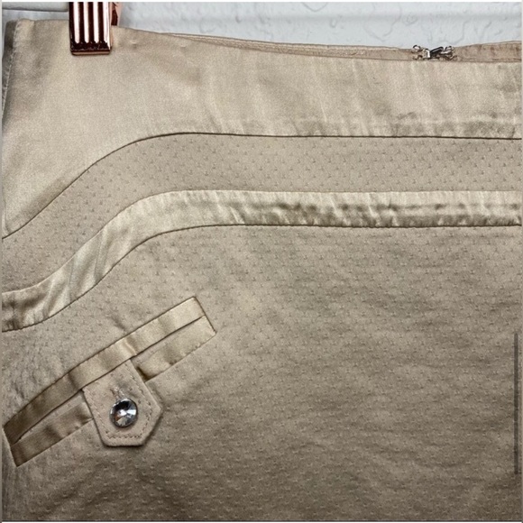 𝅺marciano Khaki Mini Skirt Y2K - Picture 4 of 4